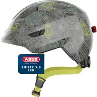 ABUS Helm Smiley 3.0 LED grey space M 1 St