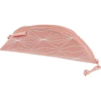 Herlitz 50038602, Weiches Federmäppchen, Baumwolle, Kunstleder (PU), Pink, Weiß, Muster, Reißverschluss, Mädchen