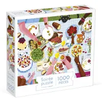 Janod Familienessen Puzzle 1000 Stücke One Size