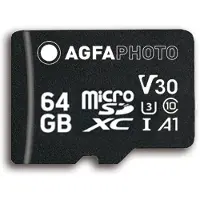 Agfa Micro Sdxc Uhs I 64gb High Speed U3/v30/a1 Speicherkarte
