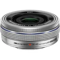 Olympus M.Zuiko Digital ED 14-42mm F/3.5-5.6 EZ Pancake silber