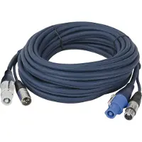 DAP Powercon/XLR M Powercon/XLR F