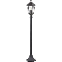 Brilliant Außenstandleuchte Carleen | dekorative Wegeleuchte | schwarz | 100cm | 1x E27 max. 60 W | IP44