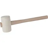 Ks Tools Gummihammer weiss, 735g, 140.1236