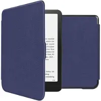 IMoshion Slim Hard Case Klapphülle für das Amazon Kindle Paperwhite (2024) / Paperwhite Signature Edition (2024) / Colorsoft (2024) / Colorsoft Signature Edition (2024) - Dunkelblau