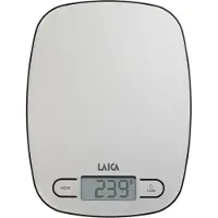 Laica KS1033 Elektronische Küchenwaage 5kg Edelstahl LCD Touch Tara Flüssigkeit