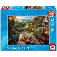 Schmidt Spiele Frühstück mit Aussicht, Puzzle, (1000 Teile)