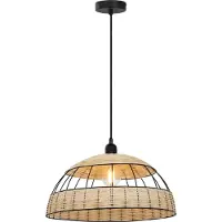 Globo Lighting Hängelampe Metall schwarz, 1xE27, 15667H
