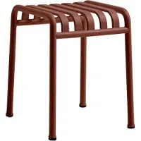 HAY Hocker Palissade Stool Iron Red Powder Coated Steel