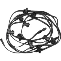 Star Trading Outdoor-Lichterkette EXTRA Connecta 10x E27 Fassungen L 735cm