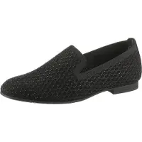 Gabor Stretch Glitter Slipper Schwarz in Gr. 44