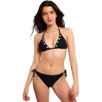 Banana Moon - Women's Yero Black - Bikini-Top Gr 42 schwarz