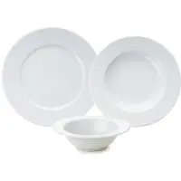 Hermia Concept , ACL18Y400, Tafelservice (18-teilig), Mehrfarbig, 100 % PORZELLAN, 27 x 27 cm