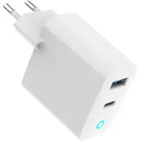 Gembird 2-Port USB GaN Schnellladegerät 30W C + A