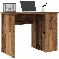 vidaXL Schreibtisch Altholz-Optik 100x55x75 cm Holzwerkstoff