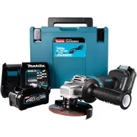 Makita GA029GM201, 8500 RPM, 12,5 cm, Akku, 4 Ah, 3 kg, Bürstenloser Motor