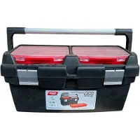 Tayg 167003 Werkzeugkasten aus Kunststoff-Aluminium Nr.600 Werkzeugkoffer 600/60