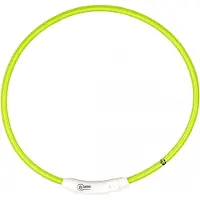Duvo+ Nylon Dog Led Necklace 65 Cm Golden