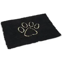 Dog Gone Smart Dirty Dog Doormat 78 x 51 Centimeter schwarz Hundefußmatte