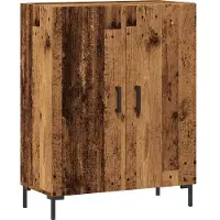vidaXL Sideboard Altholz-Optik 69,5x34x90 cm Holzwerkstoff