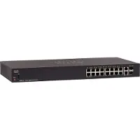 Cisco SG250-18, Managed, L2/L3, Gigabit Ethernet (10/100/1000), Rack-Einbau, 1U