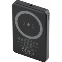 dbramante1928 CP10SLBL7178, 10000 mAh, Kabelloses Aufladen, 3,85 V, Grau