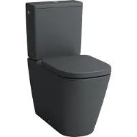 Laufen Meda Stand-WC-Kombination, spülrandlos, Silent Flush, 360x680mm, Tiefspüler
