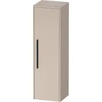 Duravit D-Code Halbhochschrank, eine Tür mit Anschlag rechts, 400x360x1320mm, mit Griff, DC1338RBD910000