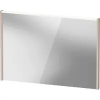 Duravit LED-Spiegel D-Code 2.0 100x70x5cm, 7 W, Tau ma, Lichtfeld oben