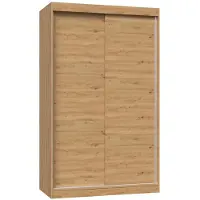Topeshop IGA 120 ART B KPL Schlafzimmer-Schrank 7 Regale 2 Tür(en) Eiche Garderobe