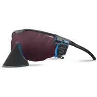 Julbo - Lunettes de soleil - Ultimate Cover Noir/Bleu Reactiv 0-4 High Contrast - schwarz