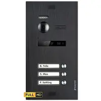 Balter Evo HD Türstation 3 Familienhaus Schwarz