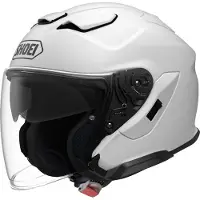 Shoei J-Cruise 3 Jethelm unisex Edelstahl weiß, 2XL