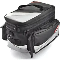 Pletscher Gepäckträgertasche Zurigo sw/grau, f.System-Gepäckträger