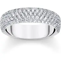 Thomas Sabo Ring Zirkonia-Pavé