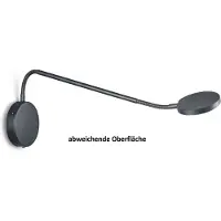 Knapstein Thea-W LED-Wandleuchte-Nickel matt
