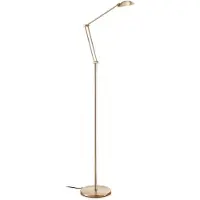Knapstein Ilsa-S LED-Leseleuchte-Messing matt