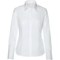 Seidensticker Damen Popeline Bluse langarm 080604 white 34