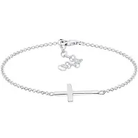 Elli Armband Symbol Religion Kreuz Filigran Trend 925 Silber Elli Silber
