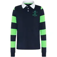 Polo Sylt Poloshirt in Dunkelblau/ Grün | Gr.: 110/116