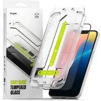 Ringke Easy Slide Tempered Glass 2-pack for iPhone 13 / 13 Pro / 14 / 16e - Clear