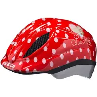Ked Meggy II Originals | Kinder Fahrradhelm Insektenschutznetz Integriertes LED-Rücklicht maxSHELL Technologie, Lillebi