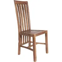 SIT Möbel Stuhl | aus recyceltem Teak-Holz massiv | natur | B 46 x T 45 x H 104 cm | 06264-01 | Serie SEADRIFT