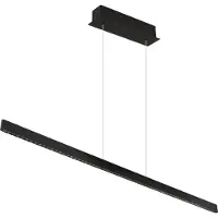 Globo Lighting Hängeleuchte Metall schwarz matt, LED