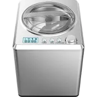 Melissa 16310193 - Eismaschine 2L - 180W - Gebürsteter Edelstahl