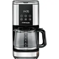 Rommelsbacher FKM 1000, Filterkaffeemaschine, 1,5 l, Gemahlener Kaffee, 1000 W, Schwarz, Edelstahl