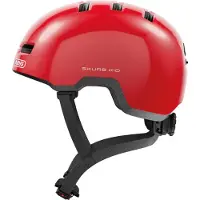 ABUS Fahrradhelm - Skurb Kid - Glänzend Rot - - 51-55 cm - Fahrradhelme