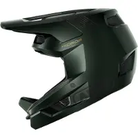 ABUS Downhill Helm HiDrop – ASTM-er Fullface Helm mit ABS-Außenschale für MTB: Downhill, Enduro und Bikepark – für Erwachsene und Jugendliche – Grün, Größe S (55-56 cm)
