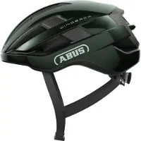 ABUS Rennradhelm WingBack – einfacher Roadhelm für sportliches Fahren im Alltag und in der Freizeit – für Erwachsene und Jugendliche – Grün, Größe S (51-55 cm)