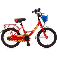 Bachtenkirch-Interbike FEUERWEHR 16 Zoll Kinderfahrrad – Bachtenkirch feuerrot/weiß